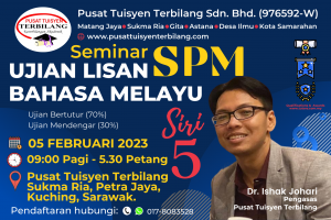 Program Seminar Ujian Lisan Sijil Pelajaran Malaysia (SPM) Bersama PERYATIM